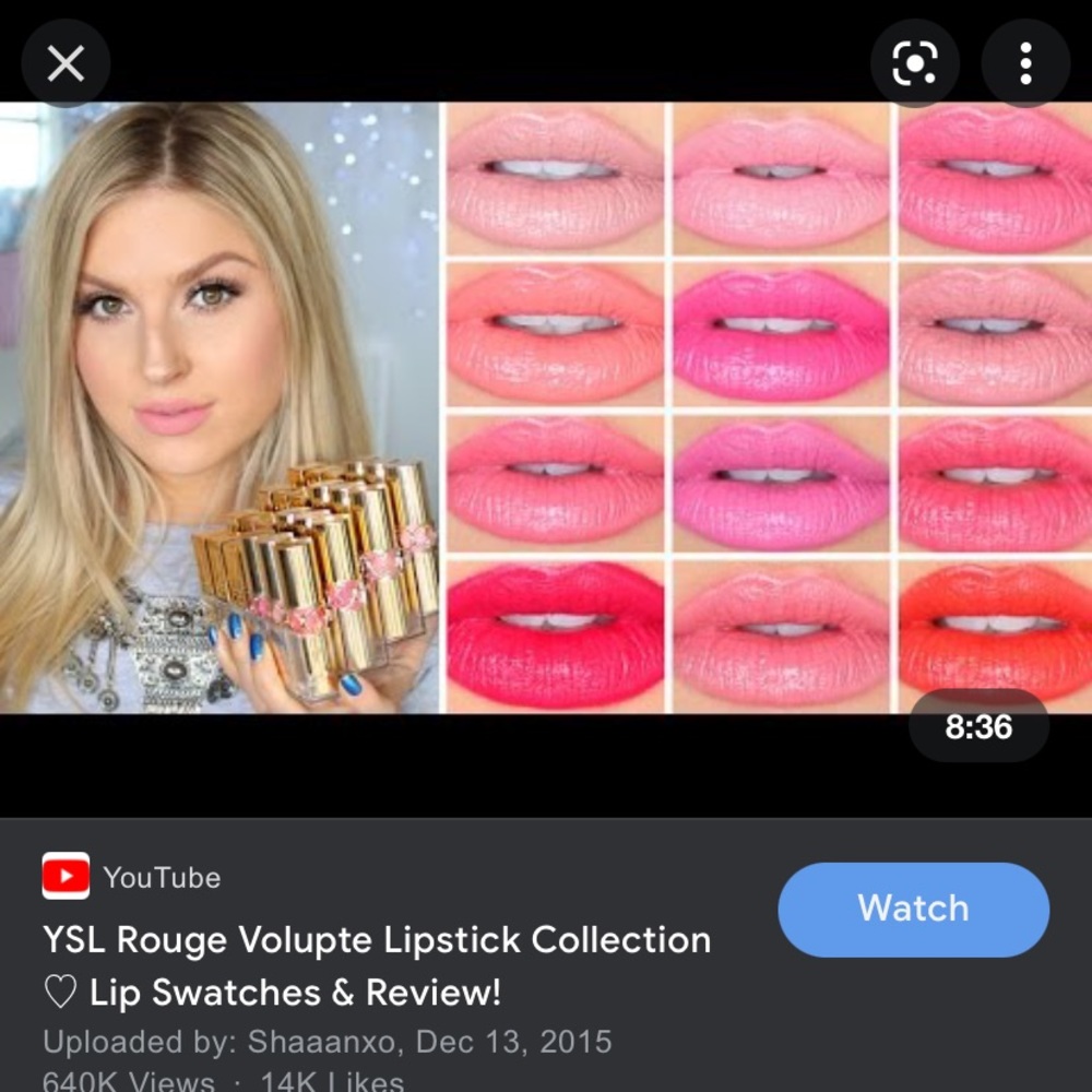 RARE 24 YSL Rouge Volupte Discontinued Lipstick 💄 - Picture 2 of 7